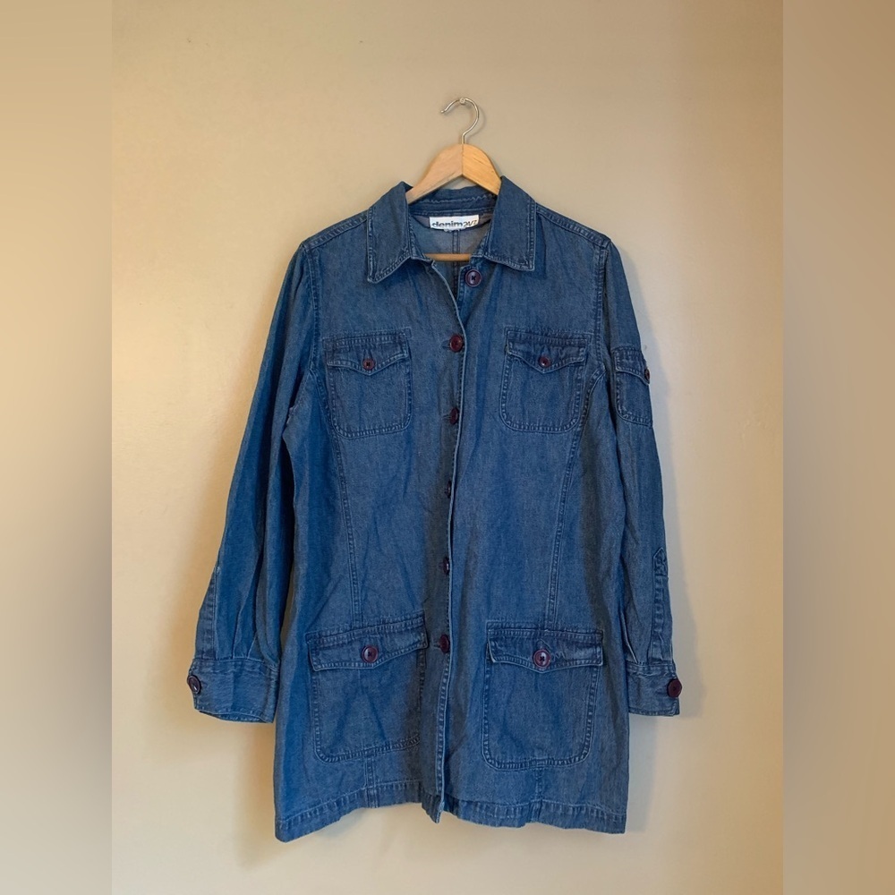 Denim 24/7 jean jacket chore barn jacket vintage y2k 90’s
Spring coat
